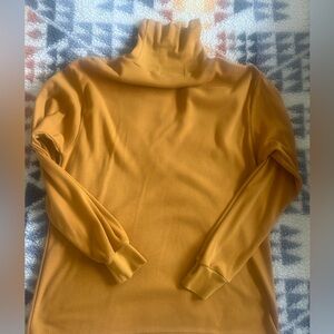 Vintage Steeplechase Mustard Turtleneck